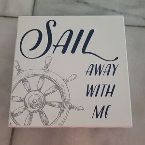 hobby lobby collins fresh + original wood table decor Nantucket